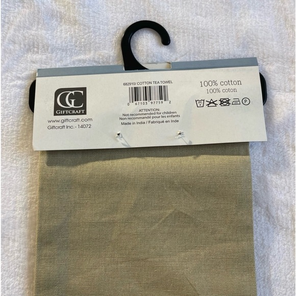 Kitchen Tea Towel NWT Starfish 24” x 24” Nautical Ocean Coastal - Picture 2 of 3